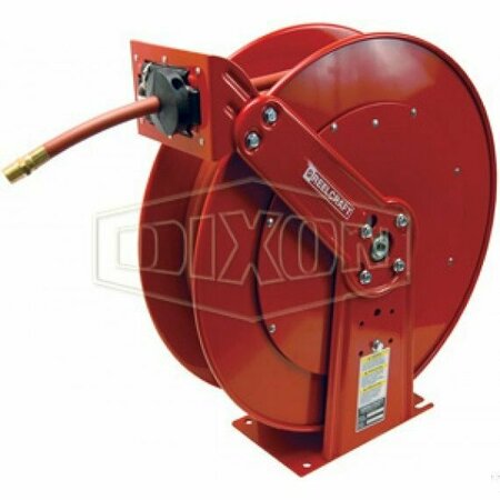 DIXON Reelcraft 8000 Hose Reel with Hose, 50 ft Hose, 250 psi, Domestic 83050LP